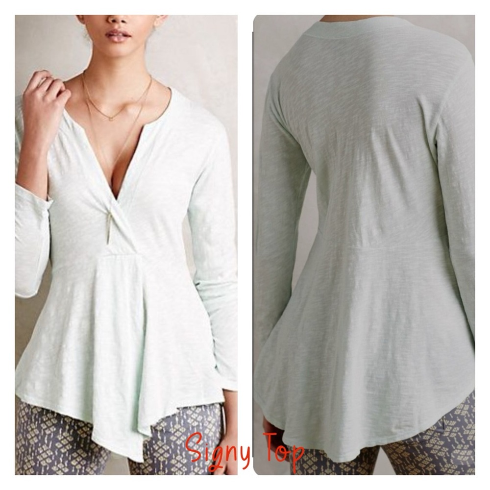 Anthropologie Left of Center Signy Top